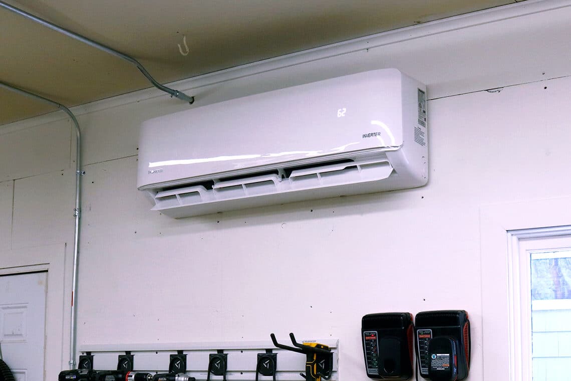 Image of a ductless mini-split system