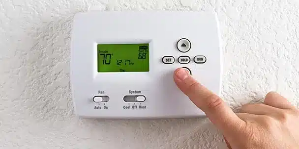 Thermostat malfunction may be the reason behind your furnace not producing heat.